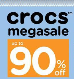 Crocs Megasale