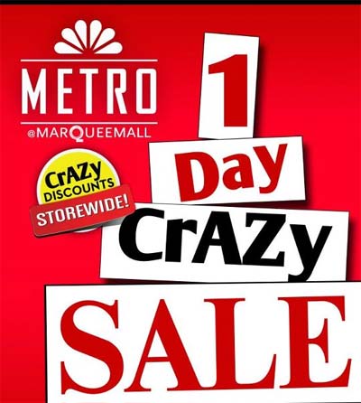 1 Day Crazy Sale