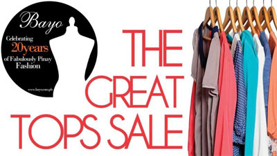 The Great Tops Sale