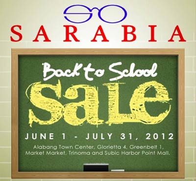 Sarabia Back to School Sale