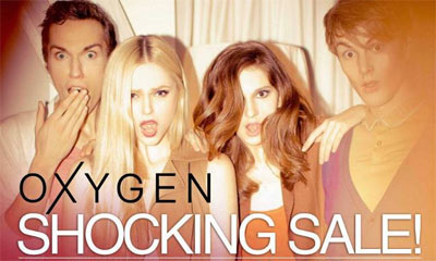 Oxygen Shocking Sale