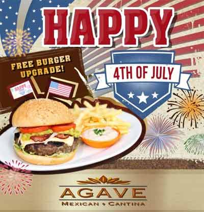 Agave Free Burger Upgrade