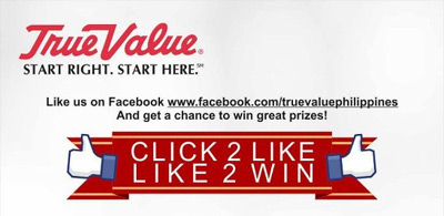 True Value Click 2 Like Like 2 Win Promo