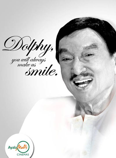 Dolphy, you will always make us smile