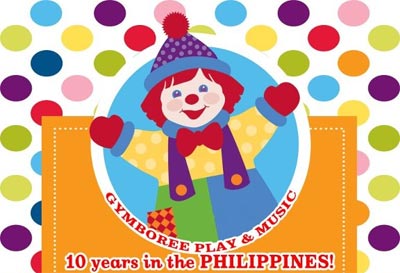 Gymboree Play & Music 10 years in the Philippines