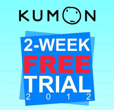 Kumon 2-Week Free Trial 2012