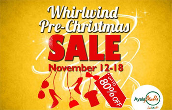 Whirlwind Pre-Christmas Sale