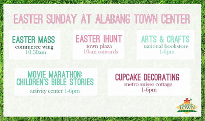 Easter Sunday at Alabang Town Center