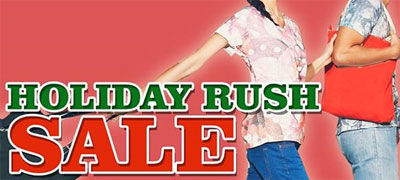 Holiday Rush Sale