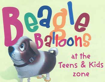 Beagle Balloon at Teens and Kids Zone