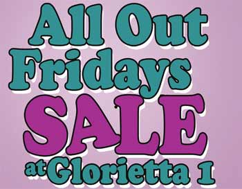 All Out Fridays Sale at Glorietta 1