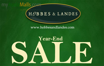 Hobbes & Landes Year - End Sale