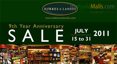 Hobbes & Landes 9th Year Anniversary Sale