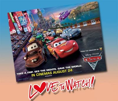 Love to Watch: Disney-Pixar Cars 2