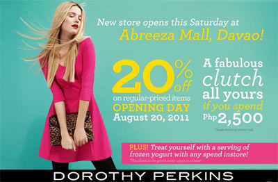 Newly Opened Store: Dorothy Perkins