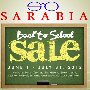 Sarabia Back to School Sale