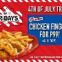 T.G.I. Friday's 4th of July Treat