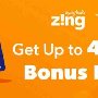 Shop with VISA and Earn more Zing Points